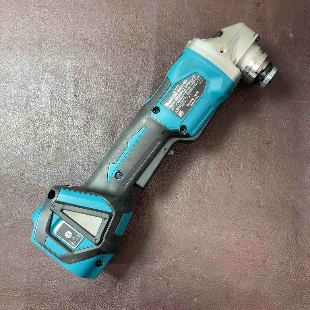 【未使用品(店頭展示品)】 マキタ(makita) 18V 100mmコードレスディスクグラインダ GA418DRGX フルセット 【東大和店】