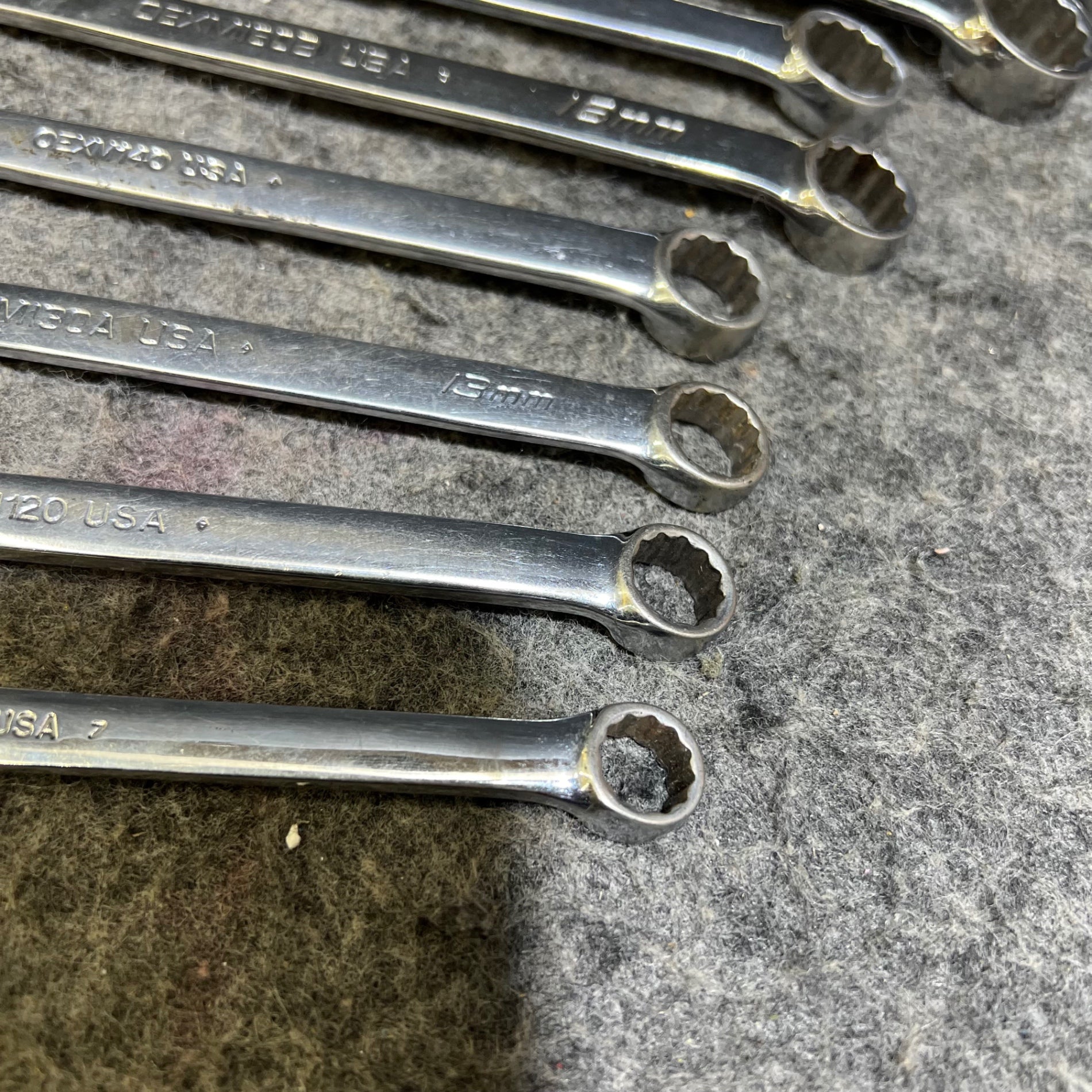 Snap-on/スナップオン コンビネーションレンチ 10本セット OEXM110/120