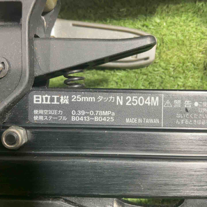 ☆ハイコーキ(HIKOKI ※旧:日立工機) 常圧エアタッカ N2504M【川口店】