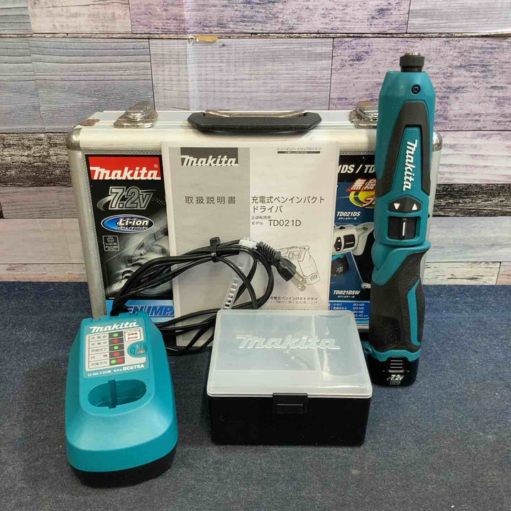 ☆マキタ(makita) 充電式ペンインパクトドライバ TD021DS【八潮店】