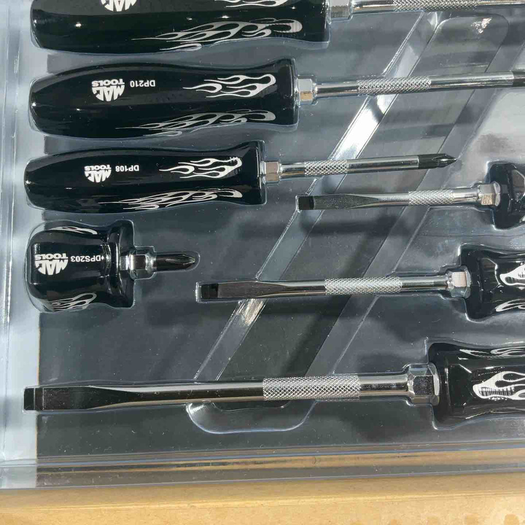 MACTOOLS ペンタグリップドライバー8本セット 2019年限定ホットロッドスタイル RCPADFP8T 【川口店】