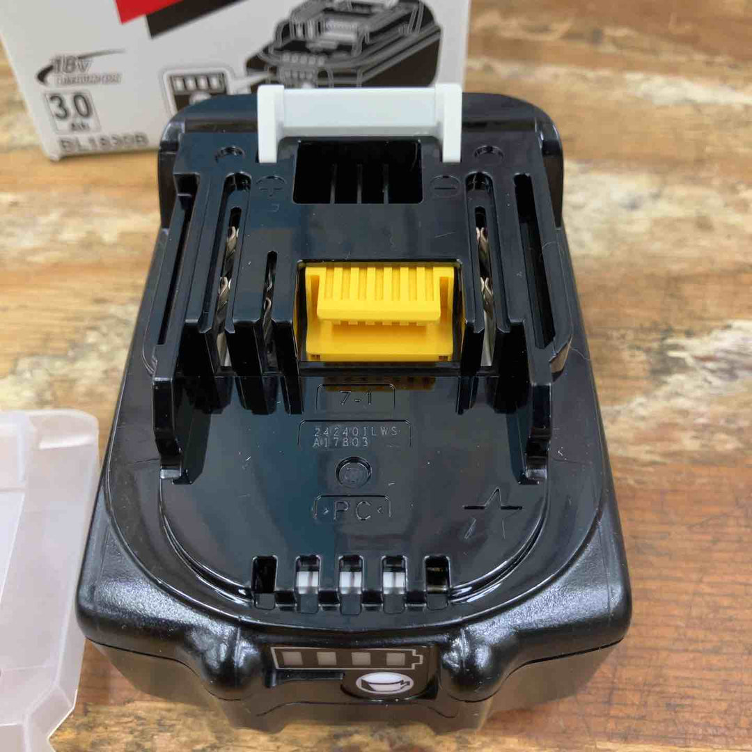 【未使用品】純正品 ★マキタ(makita) リチウムイオンバッテリー 18V/3.0Ah BL1830B【柏店】