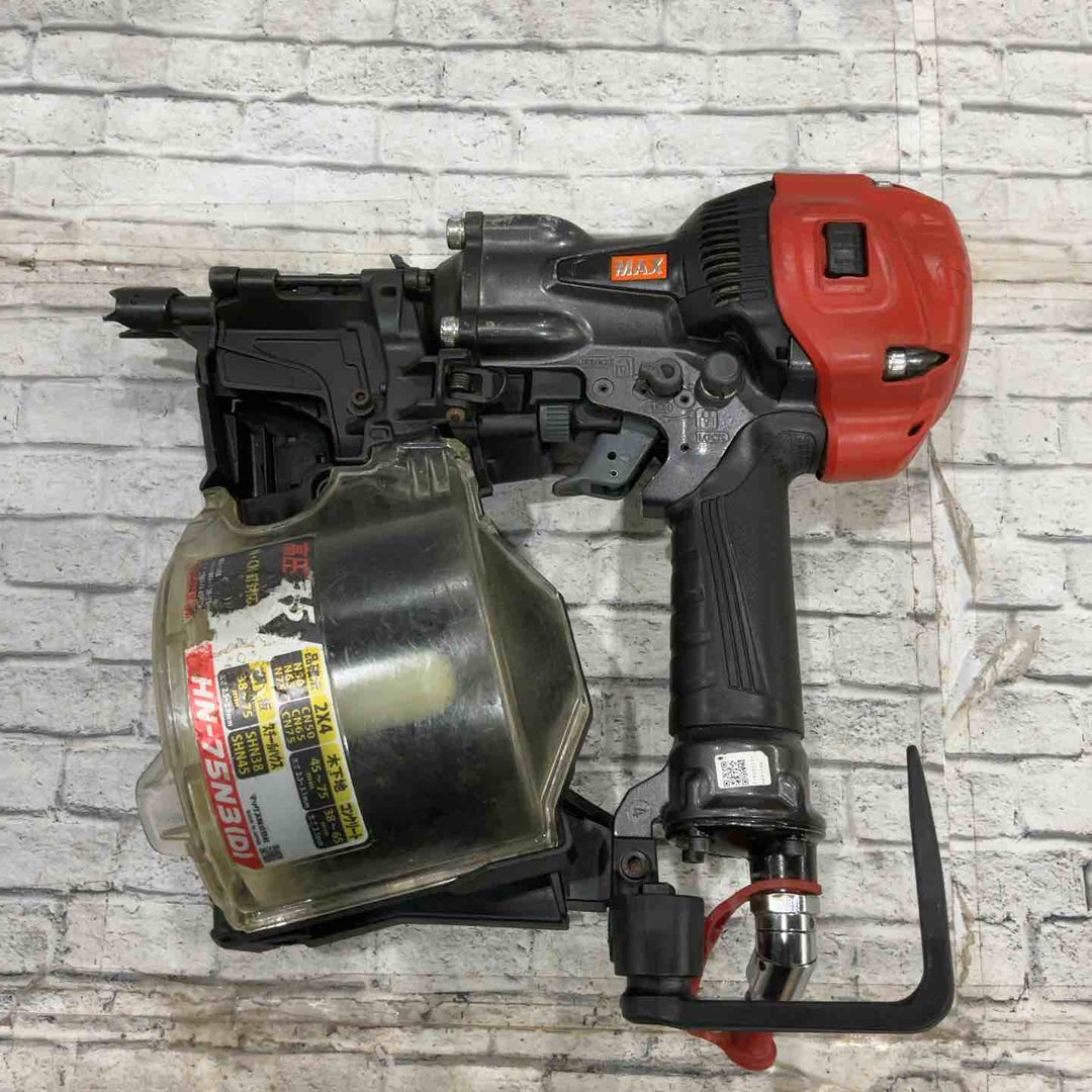 ★マックス(MAX) 高圧エア釘打ち機 HN-75N3(D)-G【川口店】