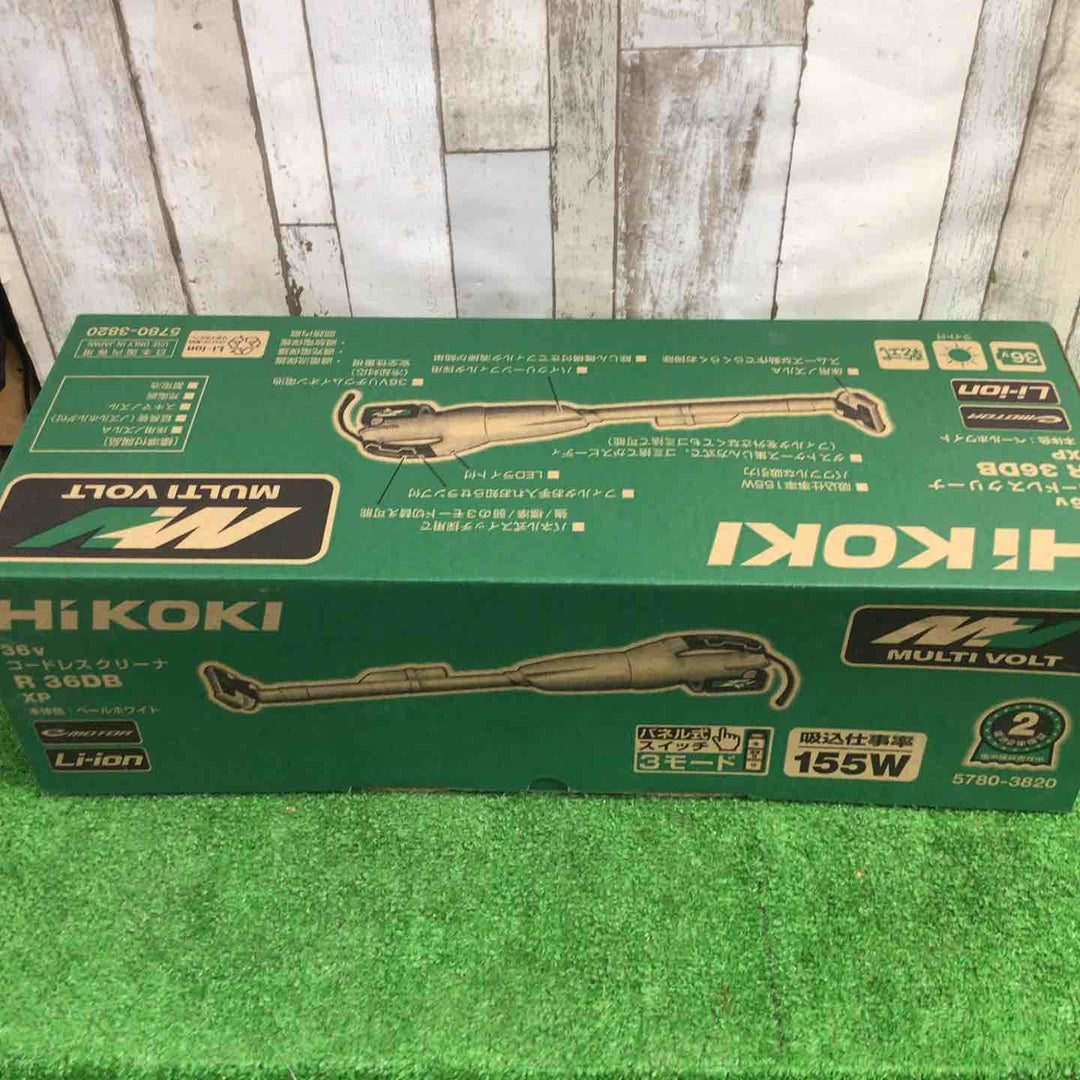 ★ハイコーキ(HIKOKI ※旧:日立工機) コードレスクリーナー R36DB(XP)【町田店】