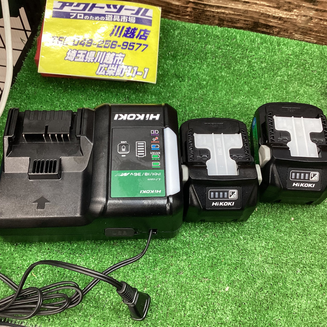 ハイコーキ(HIKOKI ※旧:日立工機) コードレスインパクトドライバ WH36DC(2XPDS) Bluetooth対応電池【川越店】