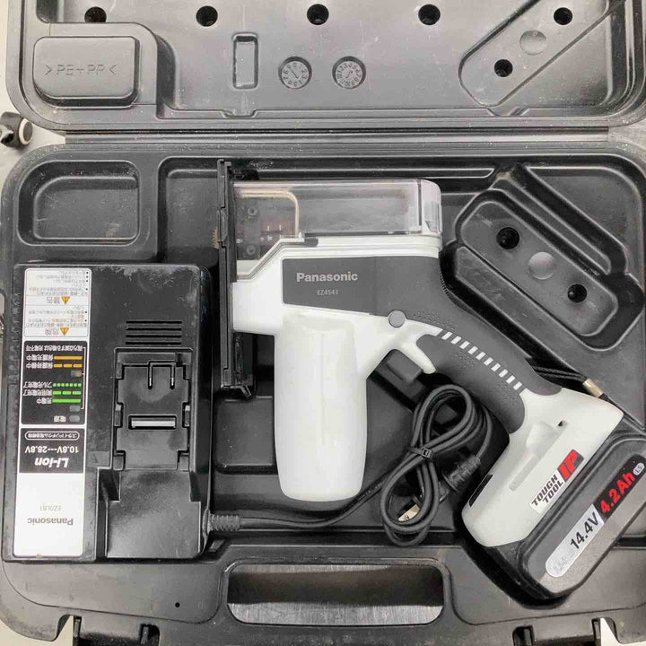 ◇パナソニック(Panasonic) コードレス角穴カッター EZ4543LS2S-B【戸田店】