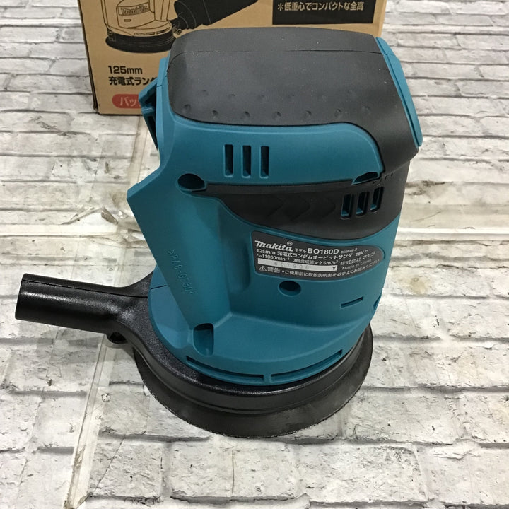 ★マキタ(makita) コードレスランダムオービットサンダ BO180DZ【川口店】