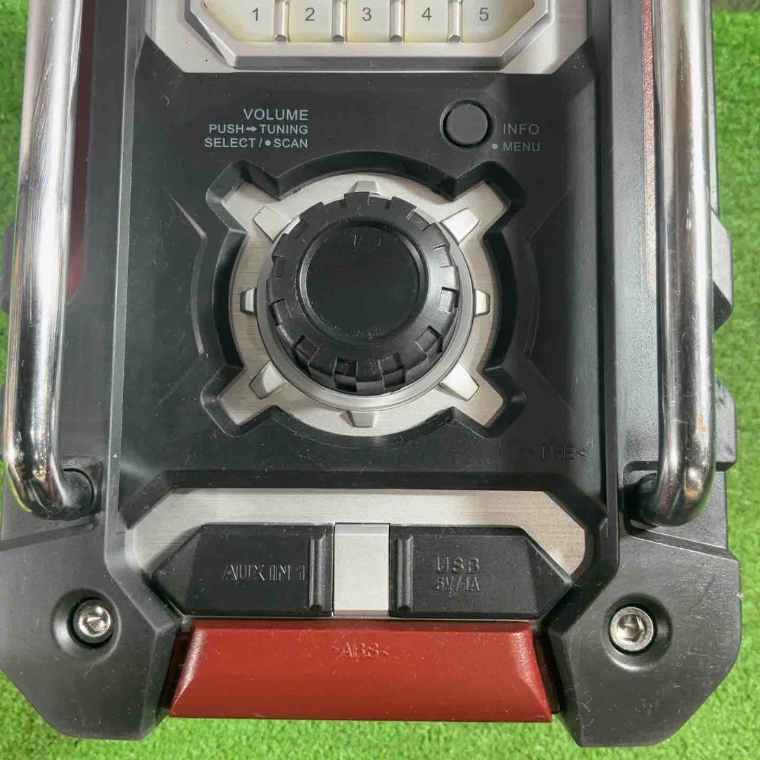 ◇マキタ(makita) コードレスラジオ MR108AR(限定色：オーセンティックレッド) 本体のみ【川口店】