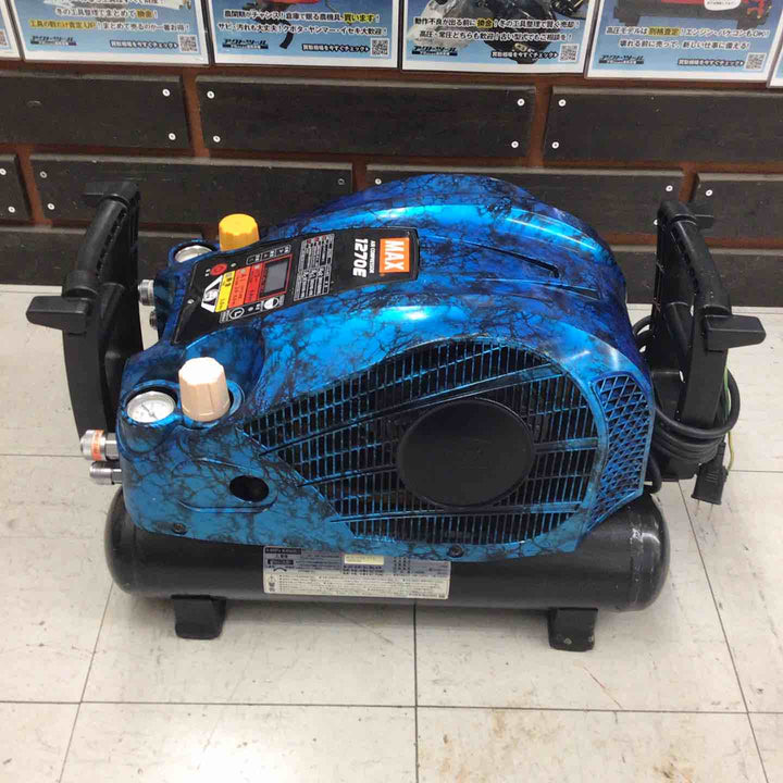【中古品】 マックス/MAX エアコンプレッサー AK-HL1270E ガイアブルー 【鴻巣店】