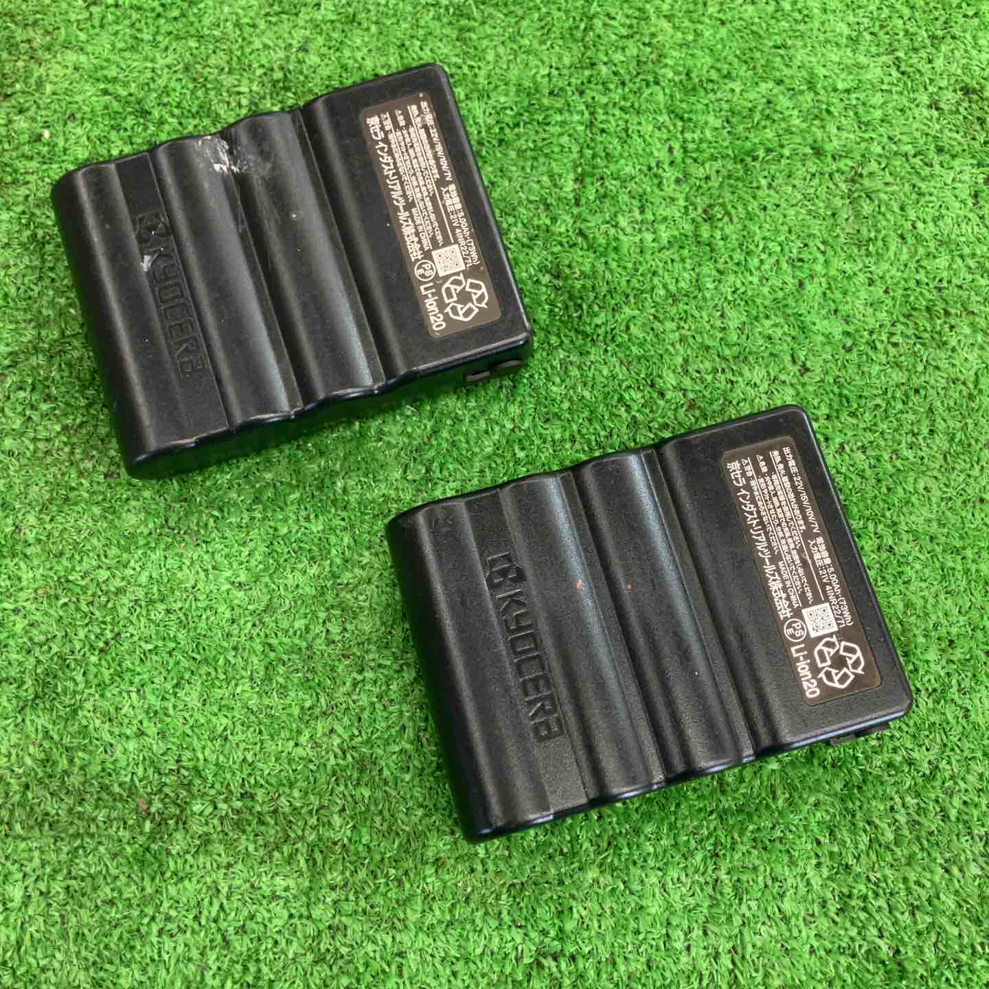 中古品】 バートル/BURTLE 空調服用バッテリー2個セット・AC08-22V