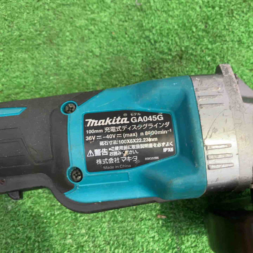 ★マキタ(makita) 100mmコードレスディスクグラインダー GA045GZ【町田店】
