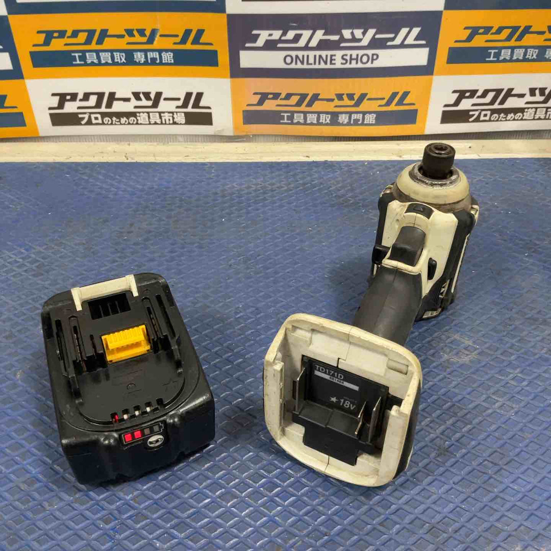 ★マキタ(makita) コードレスインパクトドライバー TD171DRGXW【草加店】