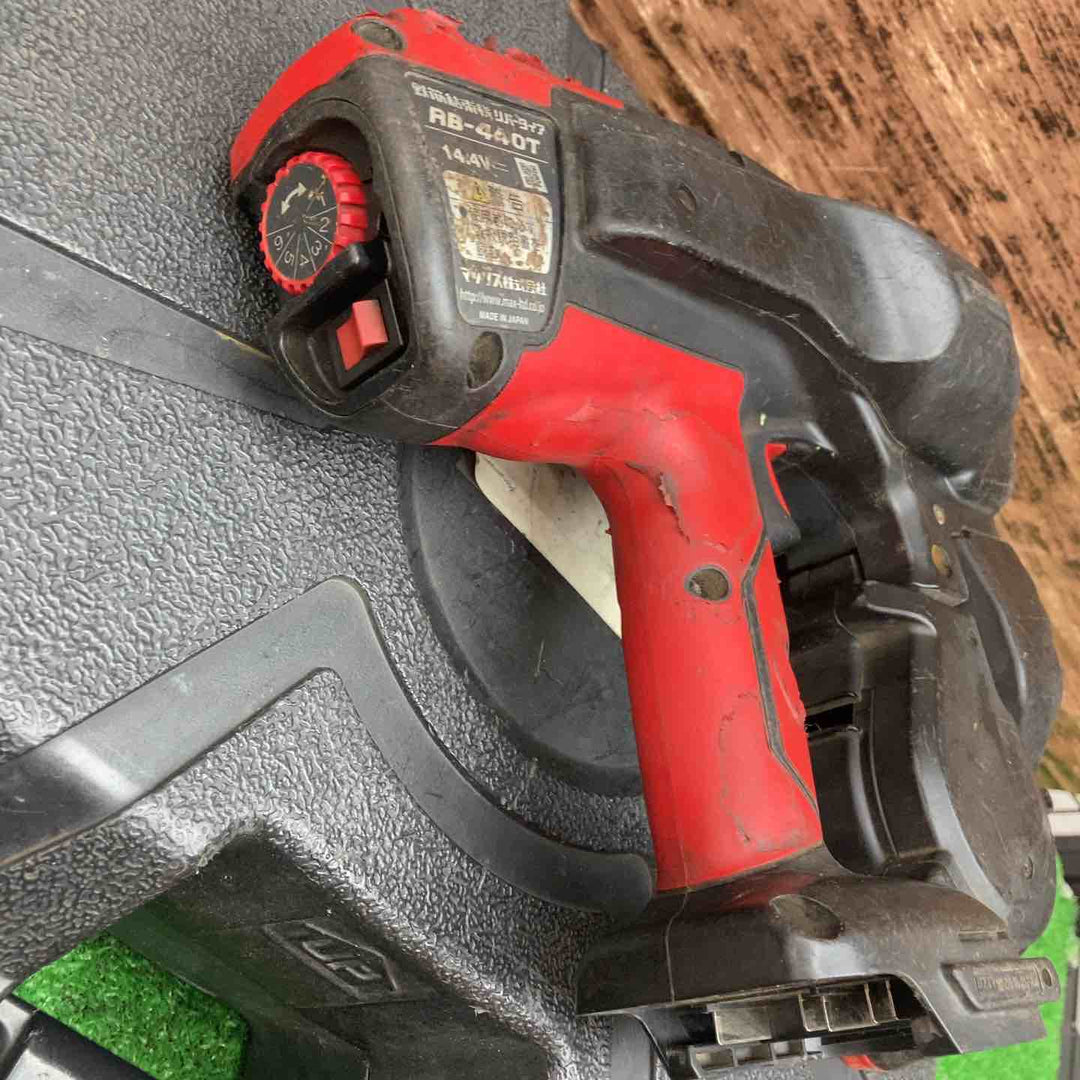 【中古品】マックス(MAX) 鉄筋結束機 リバータイア RB-440T-B2CA/1440A 動作確認済み【川越店】