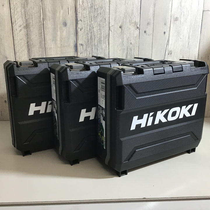 【未使用品】Hikoki インパクトドライバ WH36DD 3台セット イエロー グリーン フォグリーン 【戸田店】