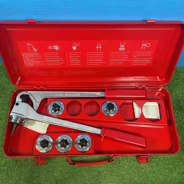 【美品】タスコ(TASCO) チューブエキスパンダー TA525 ヘッド5点(3/8・1/2・5/8・3/4・1)【岩槻店】