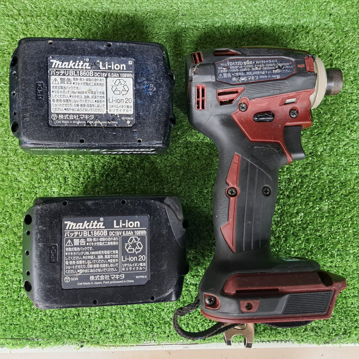 ★マキタ(makita) コードレスインパクトドライバー TD172DGXAR【岩槻店】