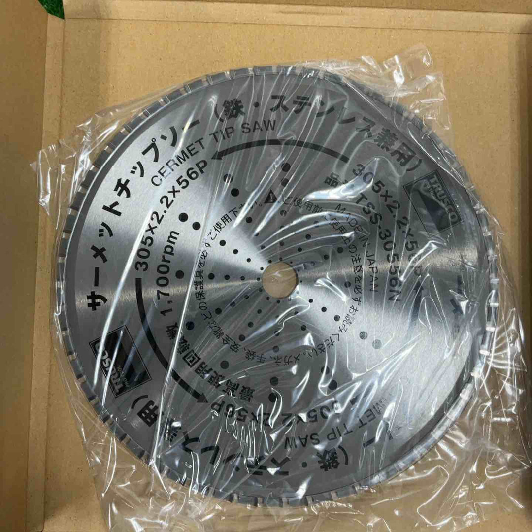 TRUSCO(トラスコ) サーメットチップソー 305X56P TSS-30556N【草加店】