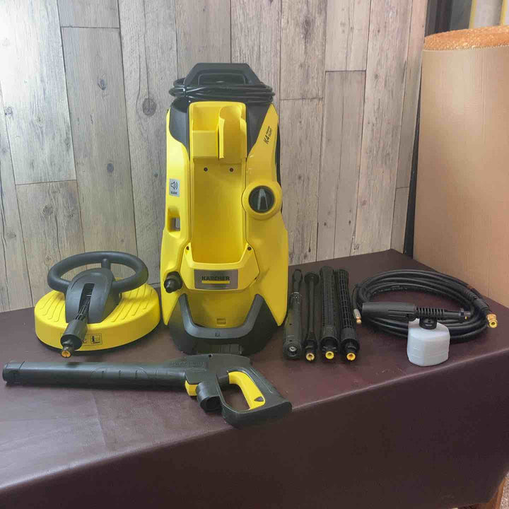 【中古品】 ケルヒャー(Karcher) 高圧洗浄機 K 4 プレミアム サイレント 1603-440(50Hz) 別売りノズル付属 【東大和店】