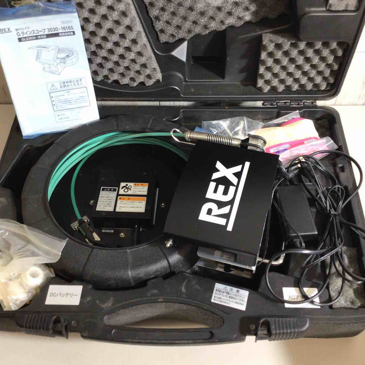 レッキス (REX)  管内カメラ GラインスコープR3030 GLS3030【戸田店】