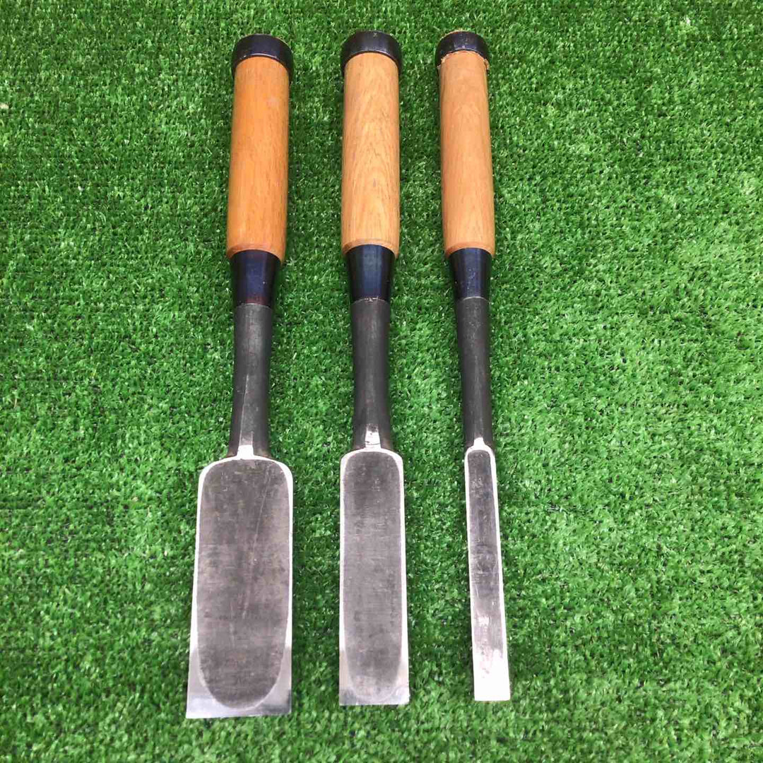 【中古・現状品】 是重 銘 鑿 のみ ＊3本組 【鴻巣店】