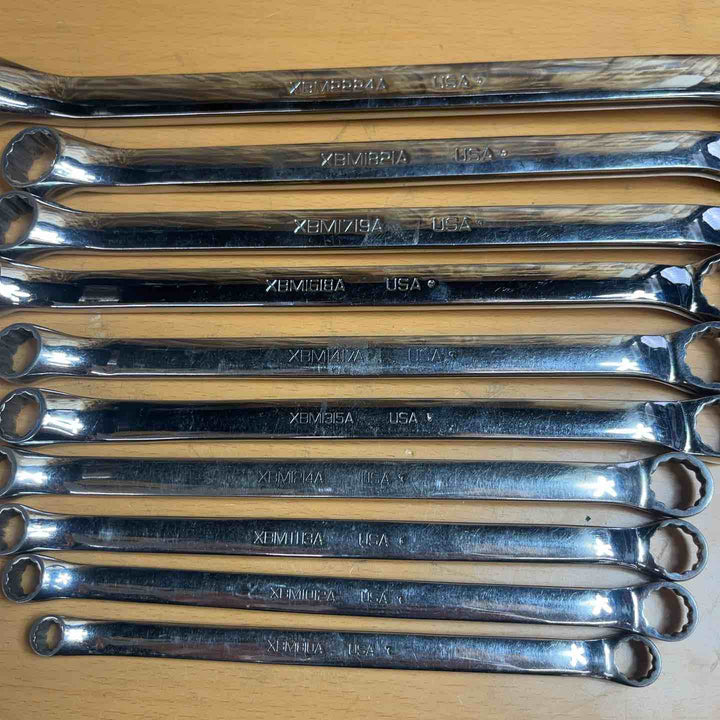 Snap-on スナップオン メガネレンチ 中古 10本セット XBM2224A/1821/1719/1618/1417/1315/1214/1113/1012/810　【越谷店】