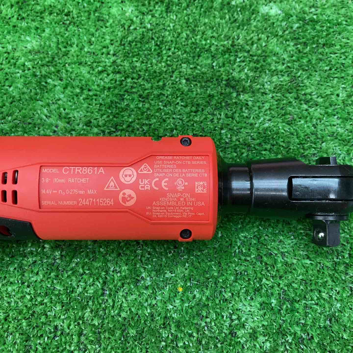 スナップオン/Snap-on コードレスラチェットレンチ CTR861ADB レッド 本体のみ【川越店】