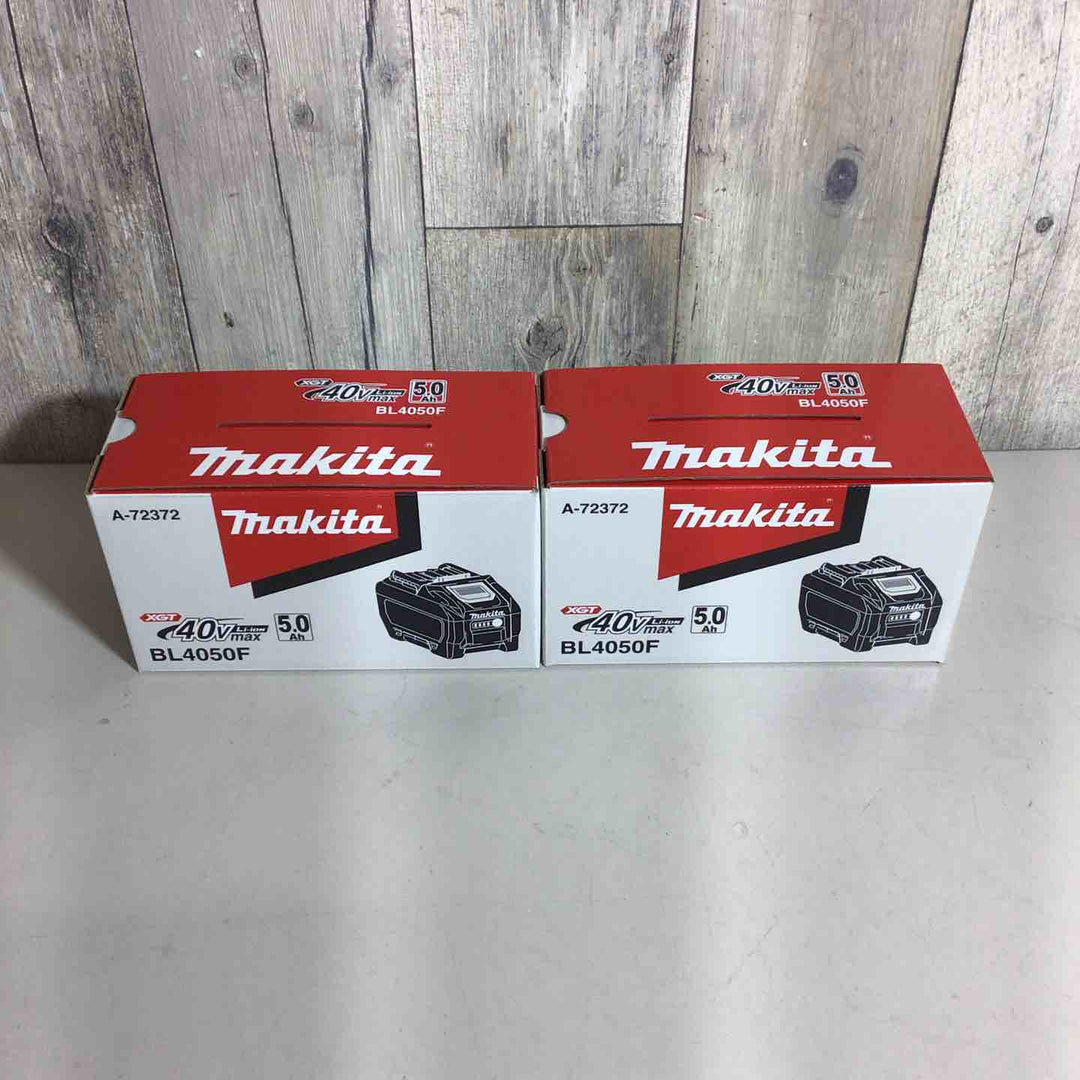 未使用品】 純正 マキタ makita リチウムイオンバッテリー 40Vmax/5.0 