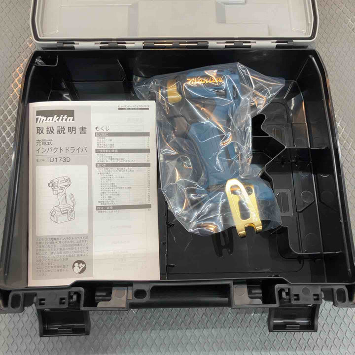 ◇マキタ(makita) コードレスインパクトドライバー TD173DZPB LXT20周年記念限定カラー プレミアムブルー 本体のみ【所沢店】