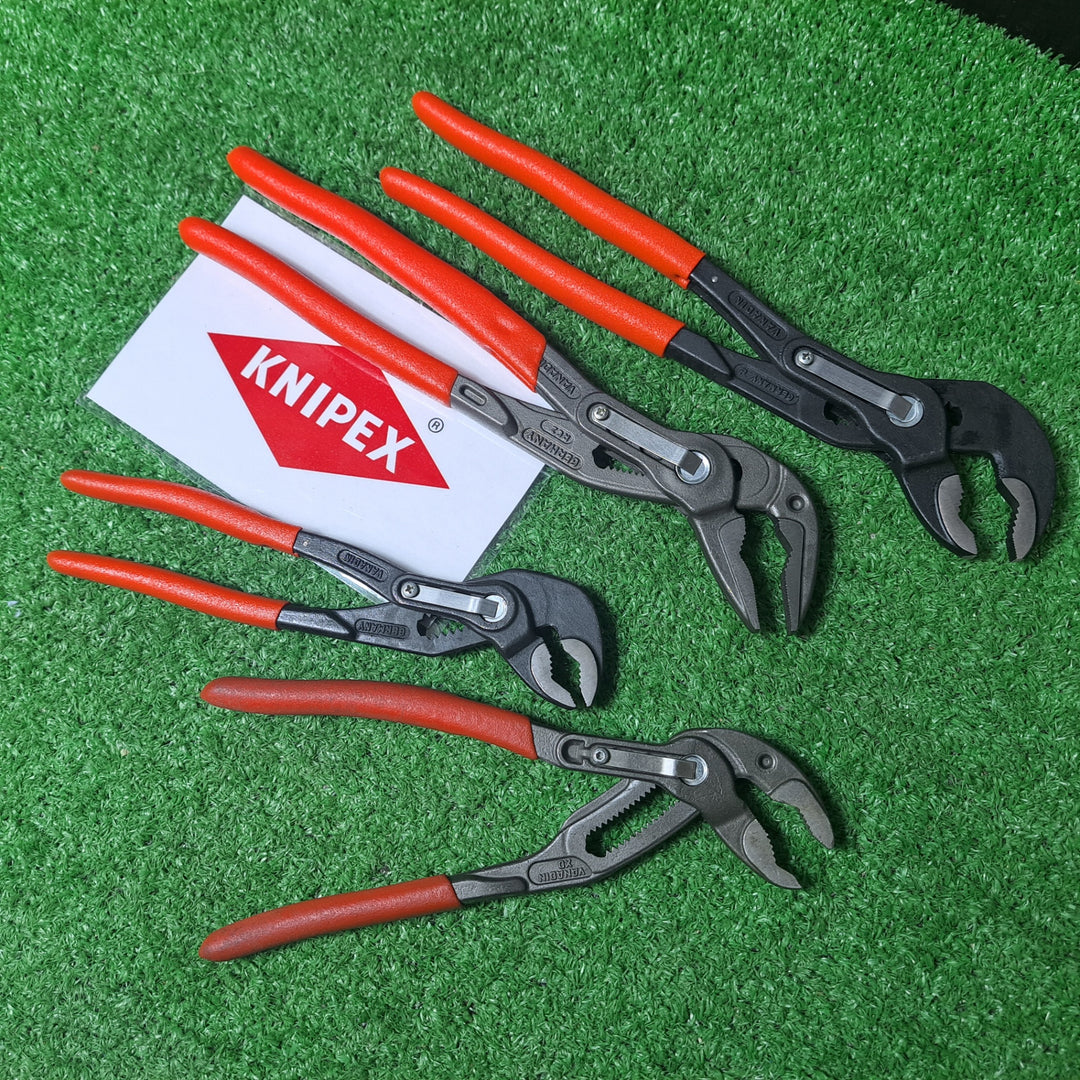 クニペックス/KNIPEX コブラ ウォーターポンププライヤー 4本セット 87 11 180/87 11 250/87 01 180/87 51 250【岩槻店】