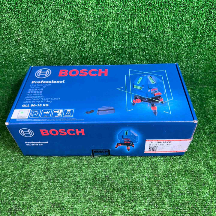 【美品】 BOSCH GLL 50-15 XG ライン レーザー レベル グリーン 3D 【藤沢店】