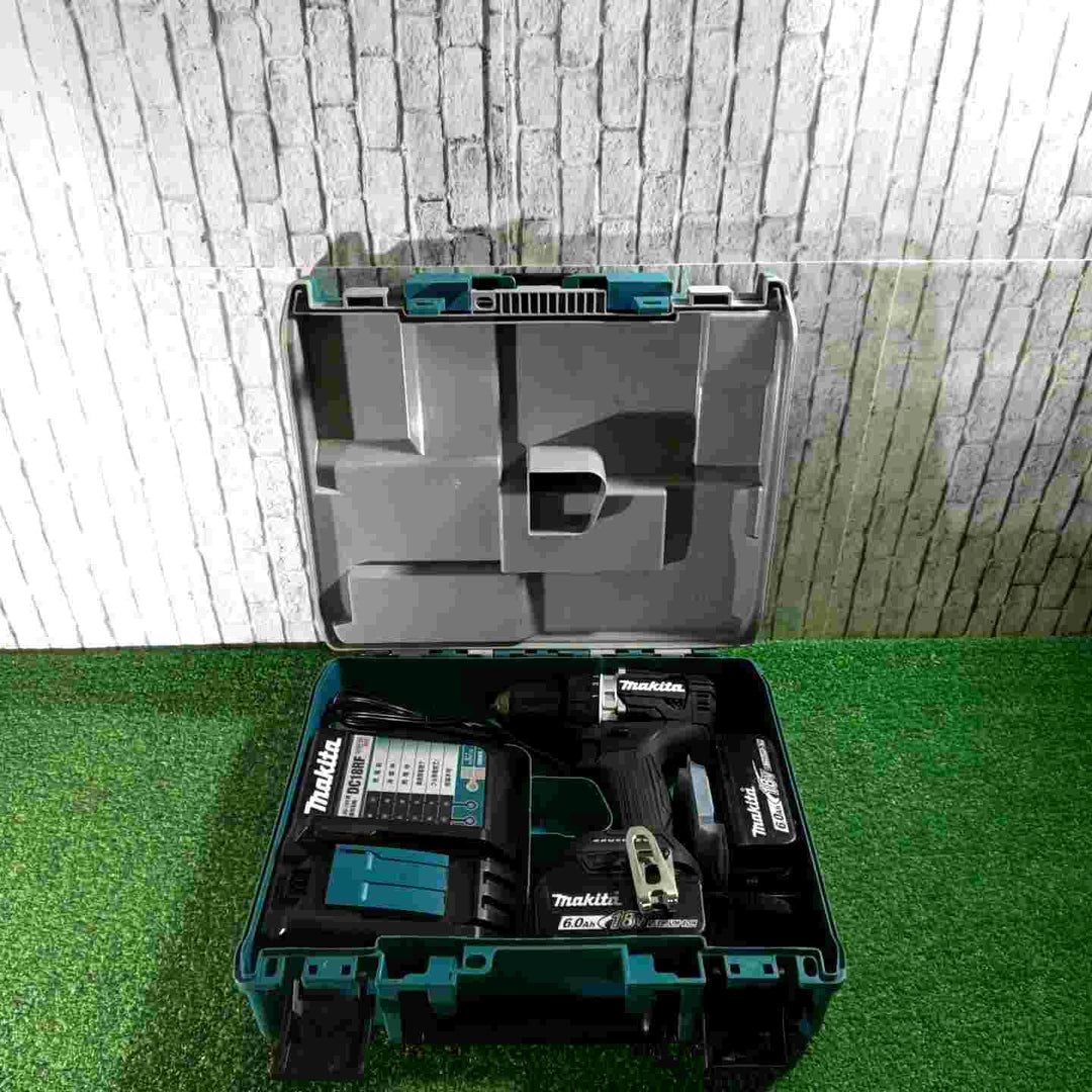 ◇マキタ(makita) コードレスドリルドライバー DF484DRGXB 黒 動作確認済【川口店】