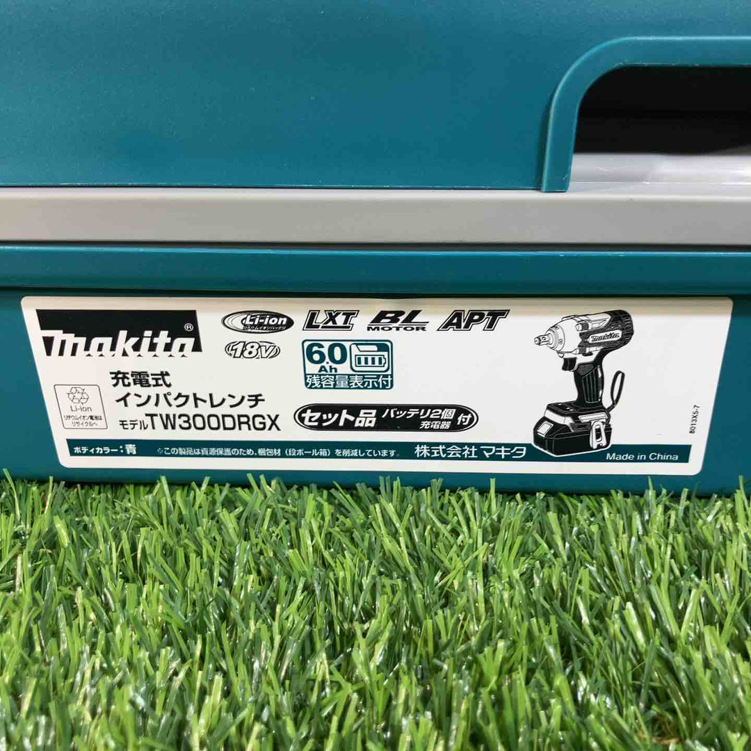 ★マキタ(makita) コードレスインパクトレンチ TW300DRGX【戸田店】