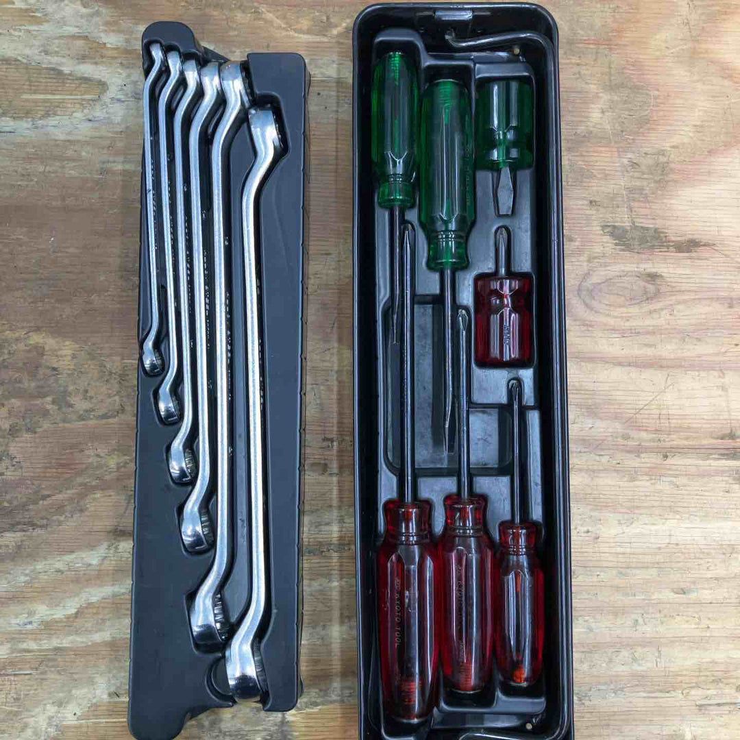 【中古品】KTC 工具箱 工具セット ツールセット 両開き メタルケース【柏店】