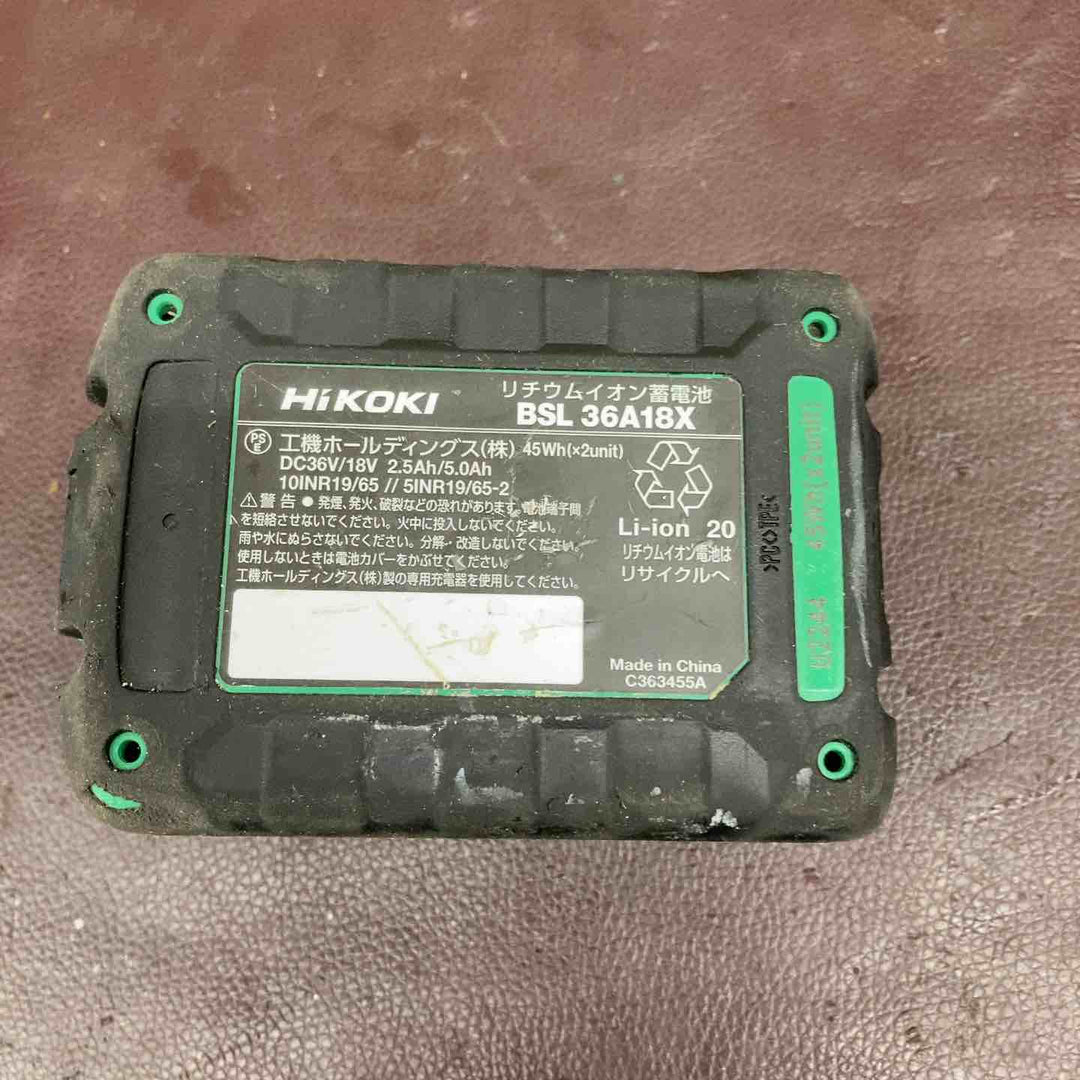 【中古品】 ハイコーキ(HIKOKI) コードレス静音インパクトドライバ WHP18DA(NN) バッテリー1個付属 【東大和店】