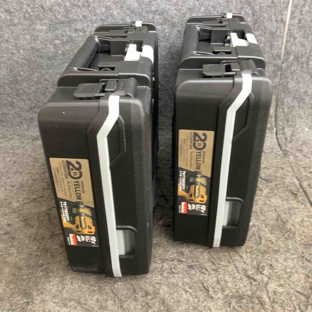 ＜特価＞マキタ(makita) コードレスインパクトドライバー TD173DGXPY LTX20周年限定色 プレミアムイエロー 2台セット【鴻巣店】