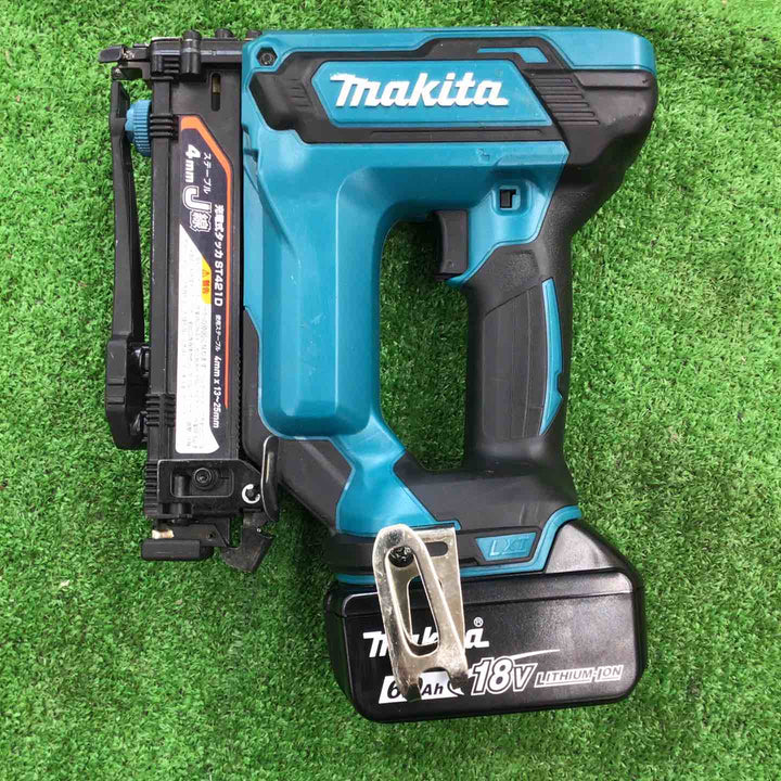 【中古・本体バッテリセット！】 マキタ makita 18V 4mm コードレスタッカー ST421DZ 【桶川店】