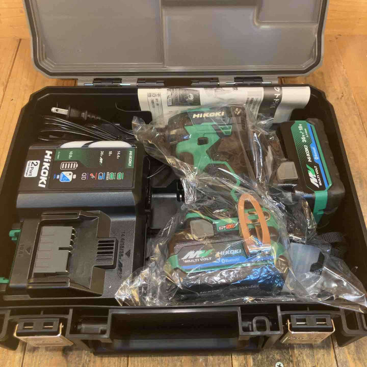 ★ハイコーキ(HIKOKI ※旧:日立工機) コードレスインパクトドライバ アグレッシブグリーン WH36DD(2XHLSZ)【川越店】