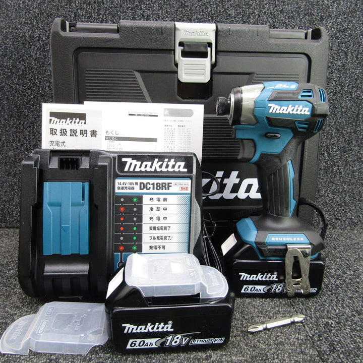 【未使用店頭展示品】 マキタ(makita) 18V コードレスインパクトドライバー TD173DRGX フルセット品 【東大和店】