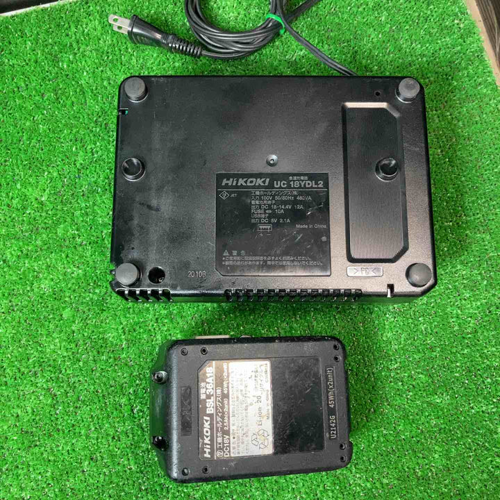 ★ハイコーキ(HIKOKI ※旧:日立工機) 100mmコードレスディスクグラインダ G3610DA(XP)【岩槻店】