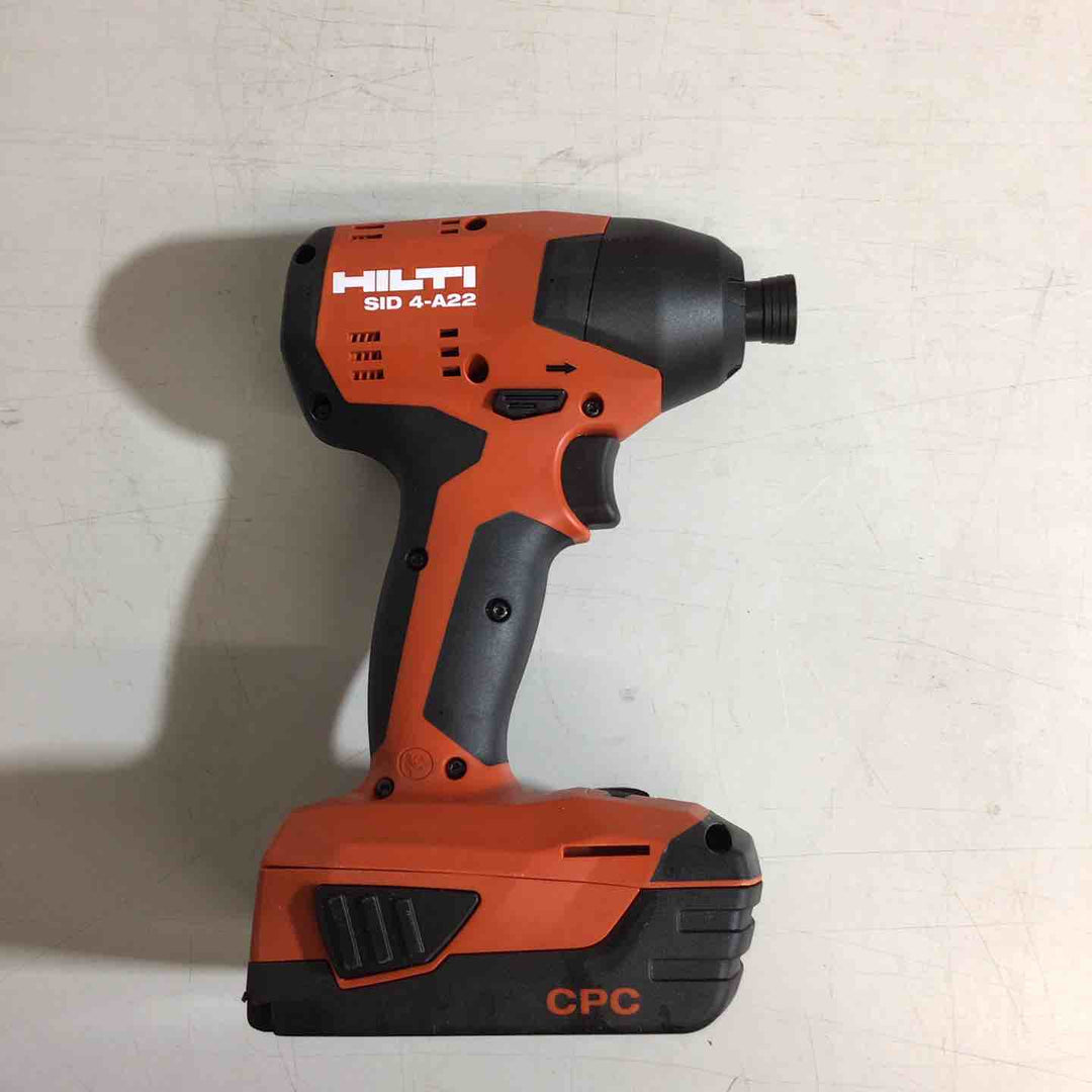 ★ヒルティ(Hilti) コードレスインパクトドライバ SID 4-A22【戸田店】