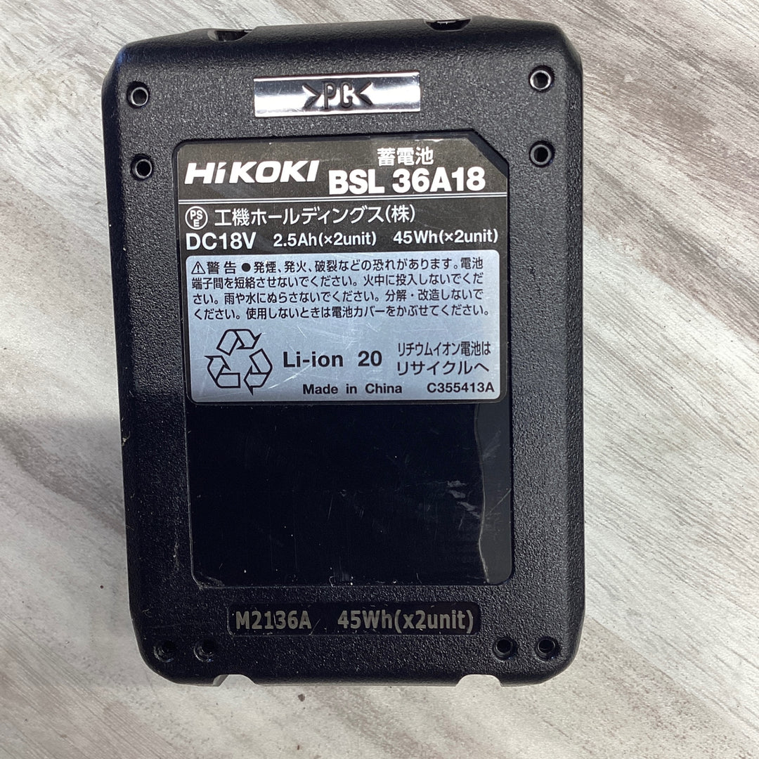 ★ハイコーキ(HIKOKI ※旧:日立工機) コードレスセーバーソー CR36DA(XP)【越谷店】