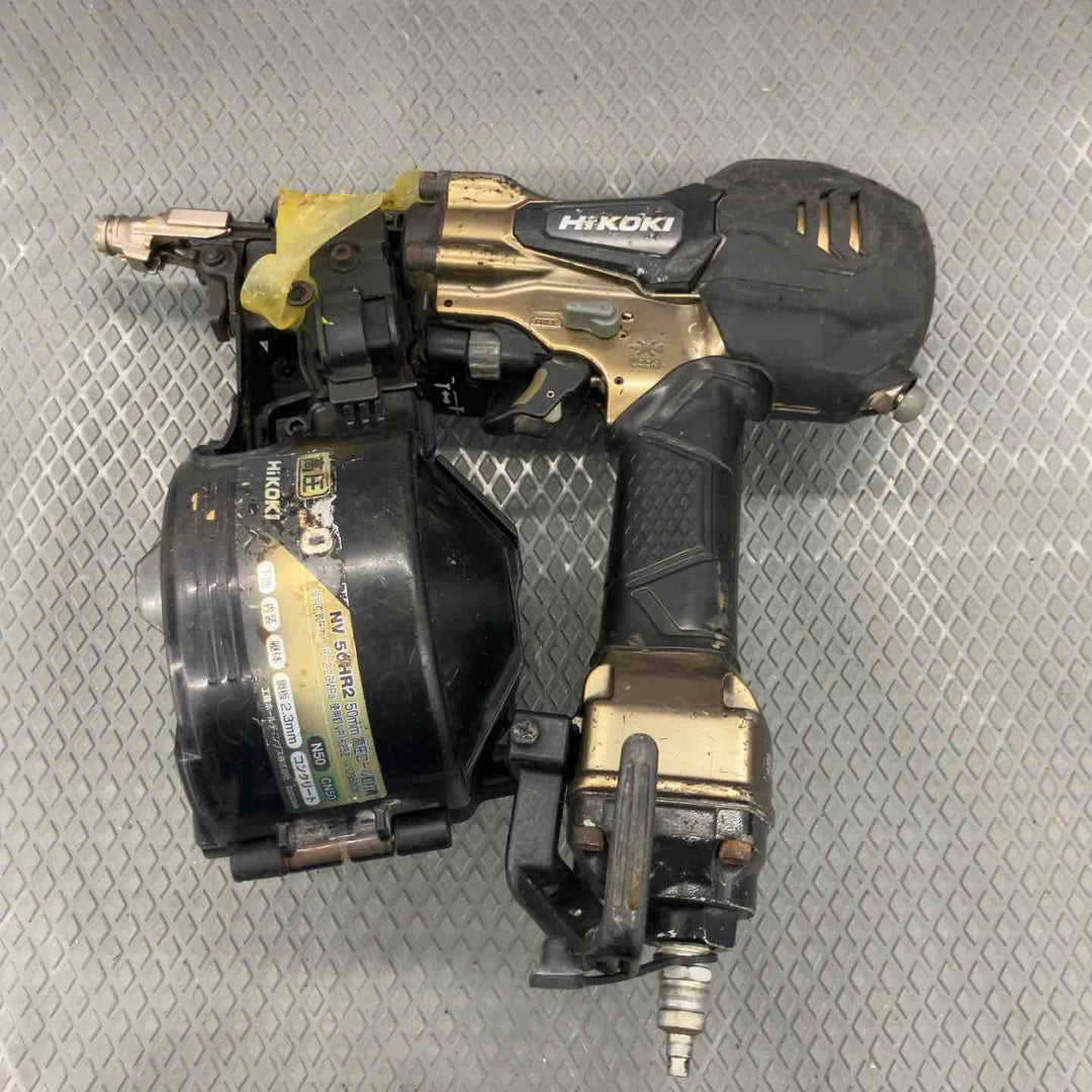 【中古品】ハイコーキ(HIKOKI ※旧:日立工機) 高圧エア釘打ち機 NV50HR2(S)【所沢店】