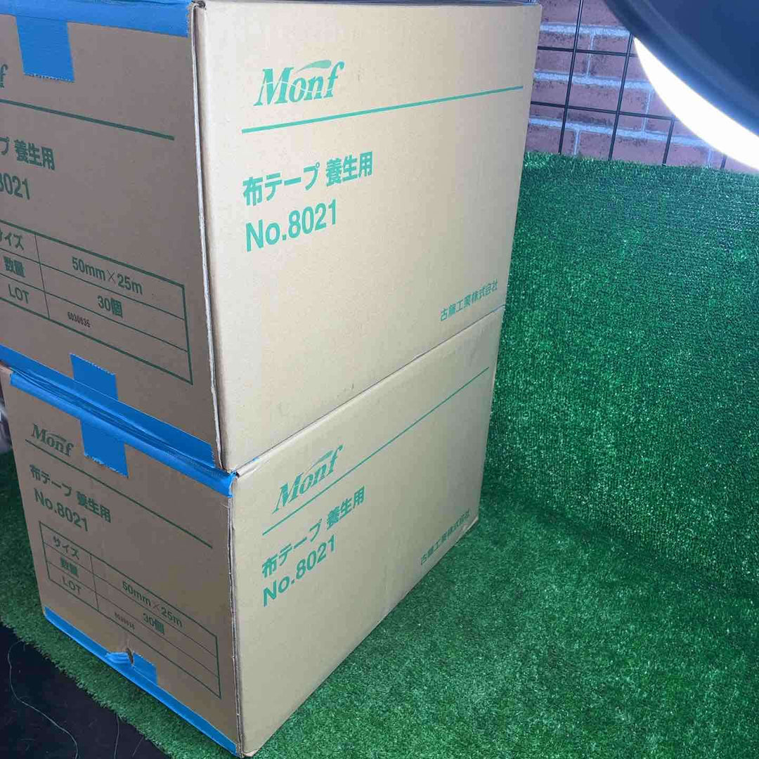【未使用品】 古藤工業(Monf) 養生用布テープ No.8021 テープ幅50mmテープ長さ25m 60巻セット 【藤沢店】