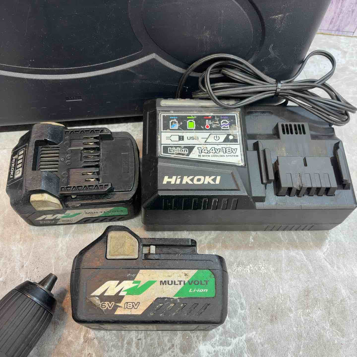 ★ハイコーキ(HIKOKI ※旧:日立工機) コードレス振動ドリルドライバー DV18DBL2(2LXPK)【八潮店】