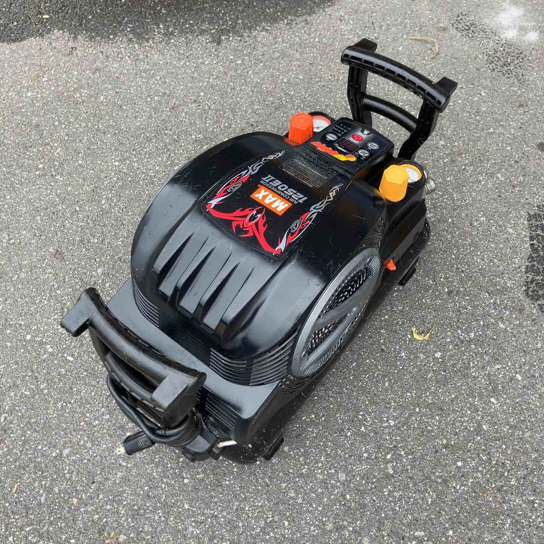【中古品】 マックス/MAX エアコンプレッサー・AK-HL1250E2 【桶川店】