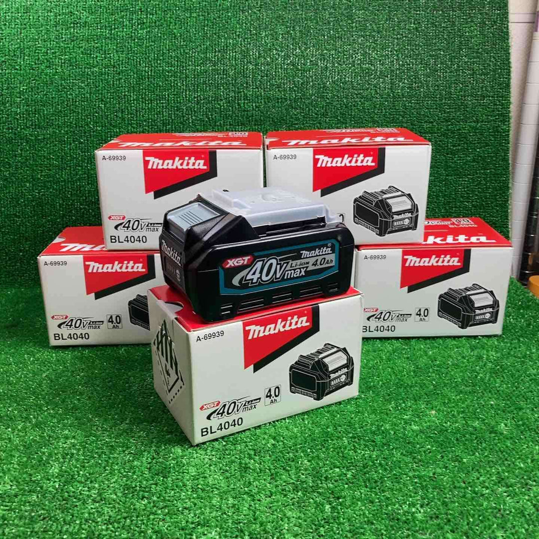 マキタ(makita) リチウムイオンバッテリー 40Vmax/4.0Ah BL4040　6個セット！【川崎店】