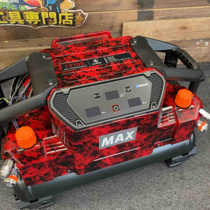 【未使用品】★マックス(MAX) 高圧専用エアコンプレッサー AK-HH1310E_ジュラシックレッド メーカー保証書無し【柏店】