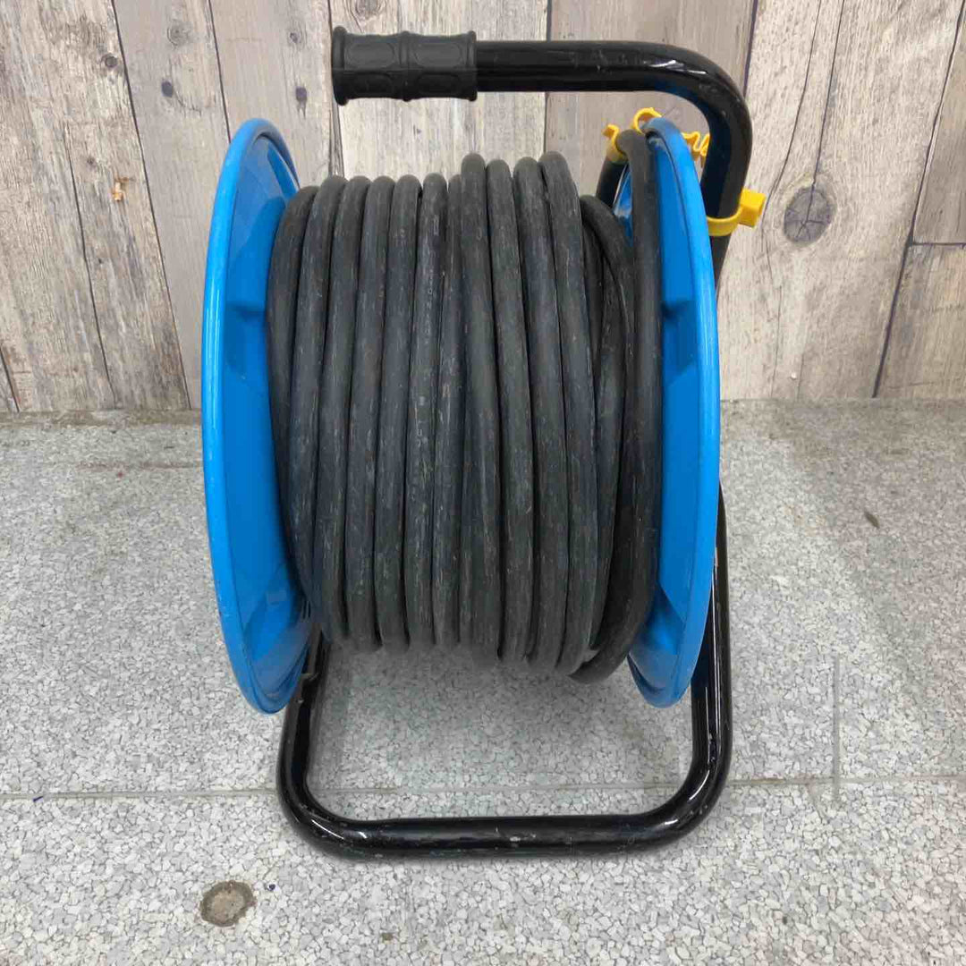 ◇日動(NICHIDO) 電工ドラム NPW-EK33YS コードリール  温度センサー付き 30ｍ 防雨型【八潮店】