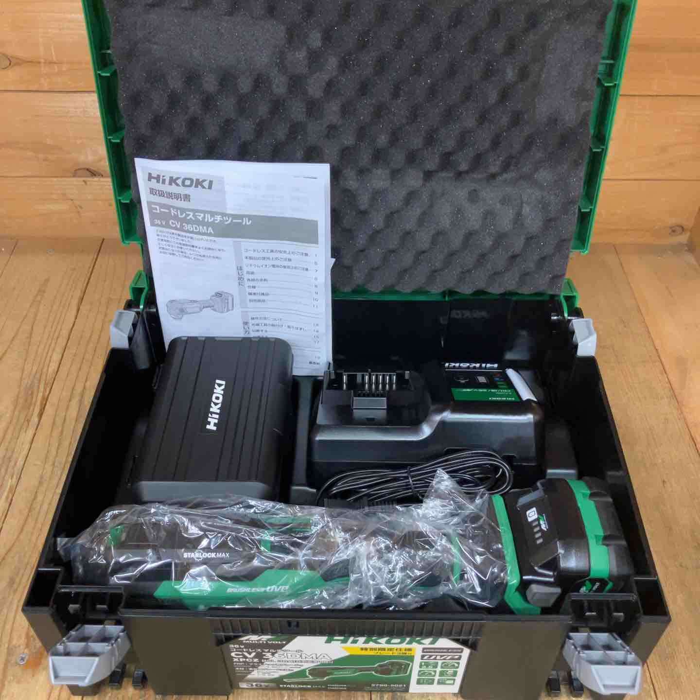 値下げしました【1回使用　美品】HIKOKI ハイコーキ　マルチツール コードレスマルチツール：CV12DB