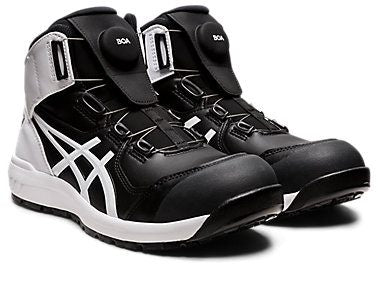 asics 安全靴 ウィンジョブ CP304 Boa ダイヤル式 26.5cm 1271A030-001 BLACK/WHITE【富山店】◇SC